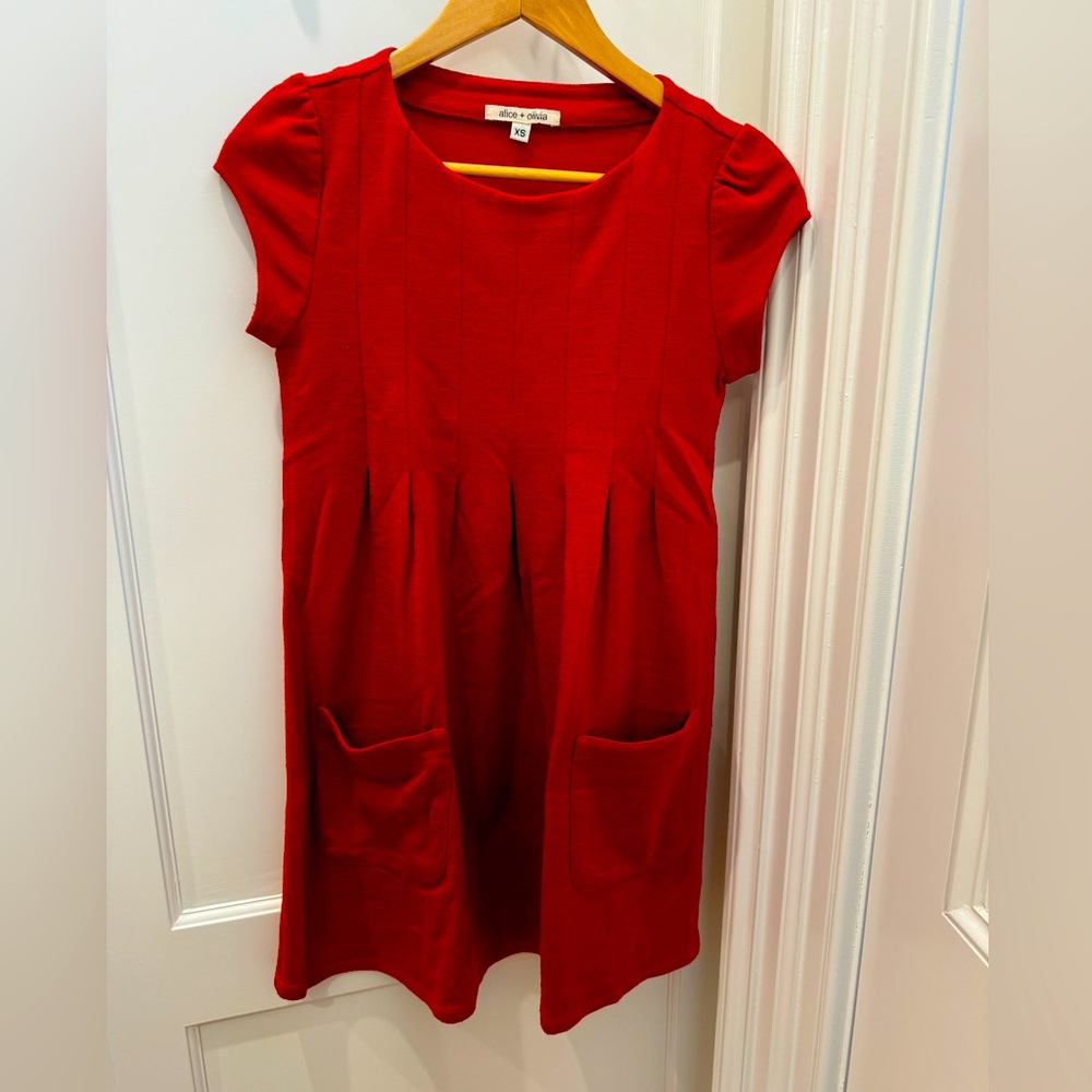 Alice & Olivia babydoll dress